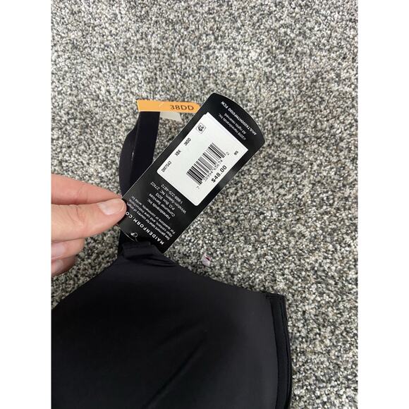 Maidenform One Fab Fit Modern Demi T-Shirt Bra Underwire 38DD NWT Black - Picture 4 of 7